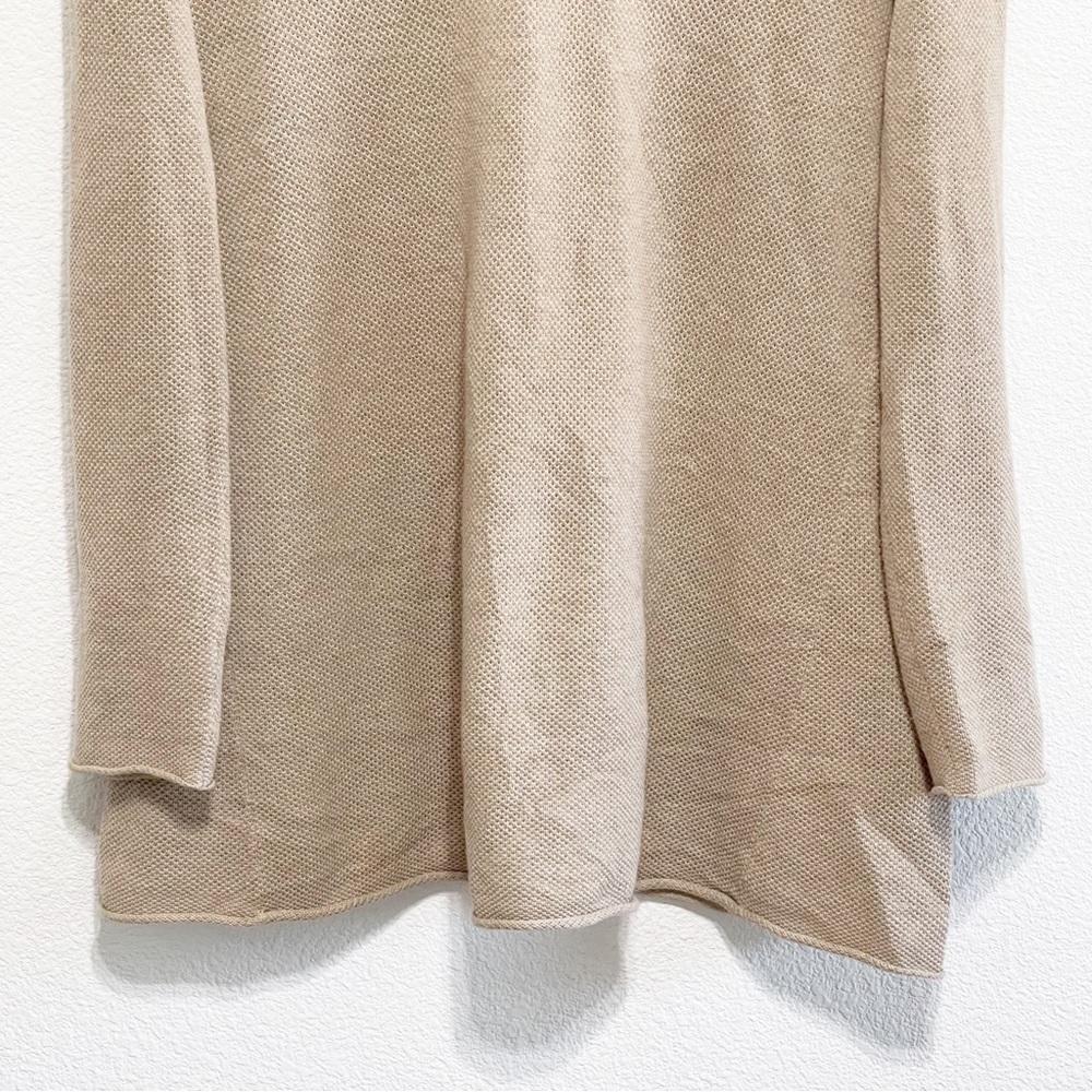 J.Jill Woman Tan Cream V-Neck Sweater Size L - Picture 5 of 13